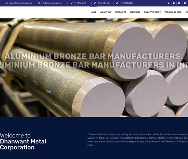 Dhanwant Metal Corporation alloy aluminum outdoor