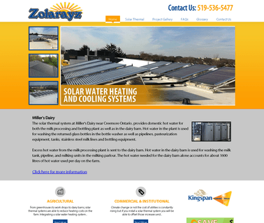 Woodstock Ontario Solar Water Heating & Cooling Systems chimes woodstock