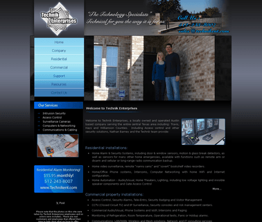 Technik Enterprises - Access Control & Security System Solutions alarm detector beam