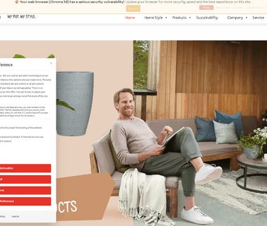 Scheurich, Fashion For Plants blumen pflanzen