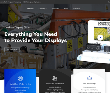 Shenzhen Responsy Display Design card clothing carding