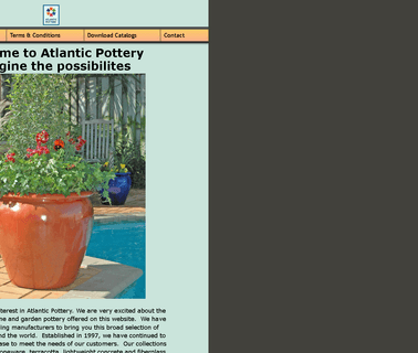 Atlantic Pottery landscaping