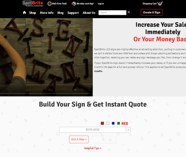 Spellbrite Led Signs signs system