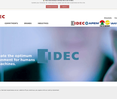 Idec Corp controllers enclosed
