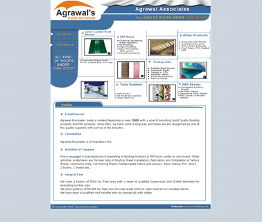 Agrawal Associates corrugated deck