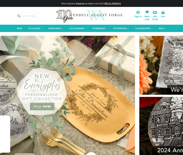 Personalized Ornaments Homeware Gifts & More Wendell August fairy ornaments