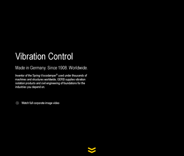 Gerb Vibration Control Systems, overhaul