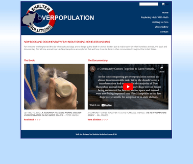 Animal/Pet Shelter Overpopulation Solutions - Saving Homeless pet