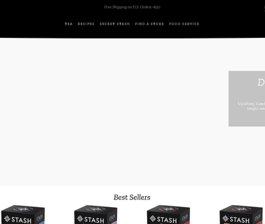 Stash Tea coffee wine