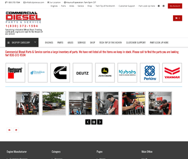 Diesel Engines Service & Repair Commercial Diesel Parts 140 engines