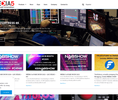 Home - Media 5 Srl content management software