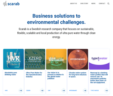 Scarab Development Ab develop new product