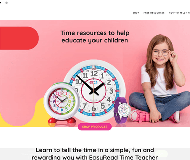 Easyread Time Teacher; How To Tell the Time teacher lesson