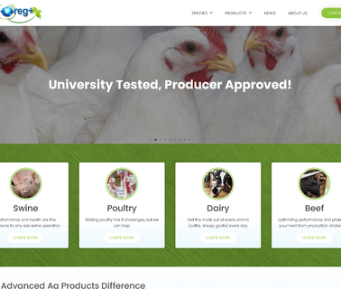 Advanced Ag Products feed production machine