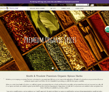 Smith & Truslow Organic Freshly Ground Spices bay leaves