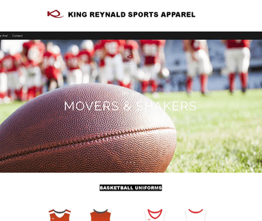 King Reynald Sports Apparel basketball volleyball