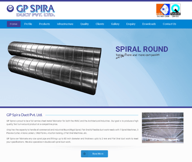 Gp Spira Duct concrete forming
