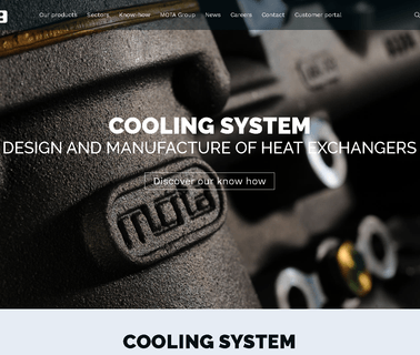Mota North America Inc. coolers parts
