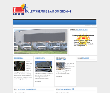 Sol Lewis Heating & Air Conditioning - Sol Lewis Heating & Air air heating unit