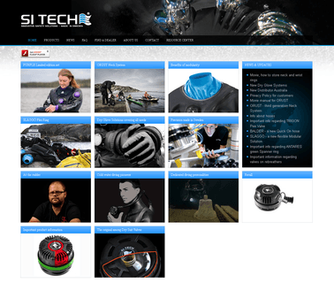 Si Tech Ab scuba cylinders