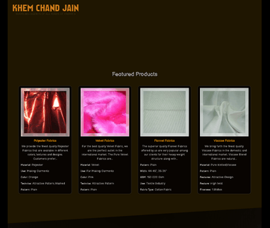 Khem Chand Jain cotton flex