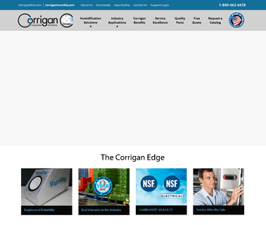 Corrigan Corporation humidity control cabinet