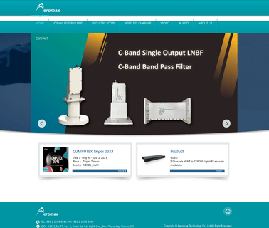 Aeromax Technology card usb promotional
