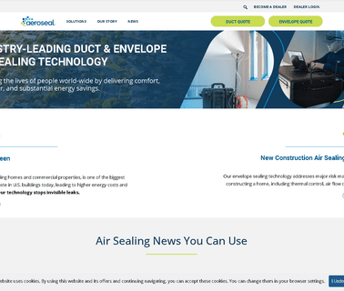 Duct Sealing Made Easy by Aeroseal quality energy pump