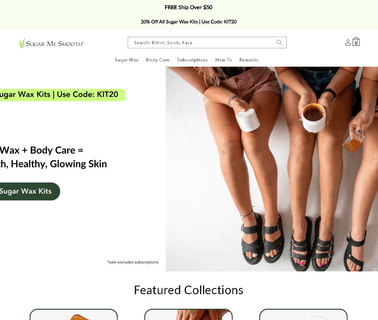 Sugar Me Smooth Sugarmesmooth hair removal paraffin
