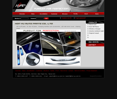 Hon Yuauto-Parts automobile parts control