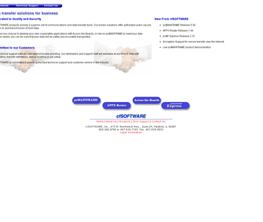 Cfsoftware ­ Pc to Mainframe Communications and Data Transfer riffler files