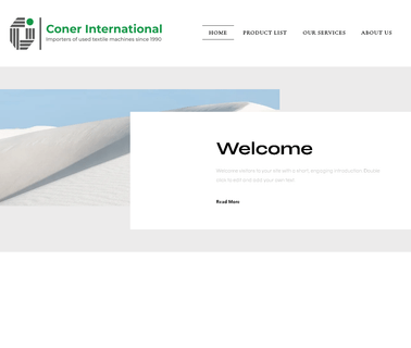 Coner International heavy equipment related