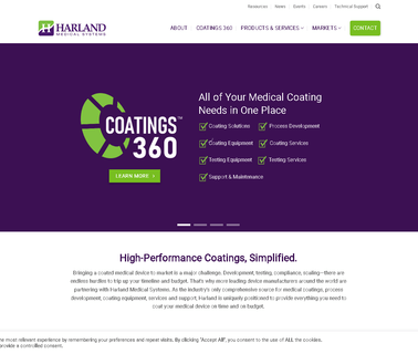 Harland Medical Systems delivery