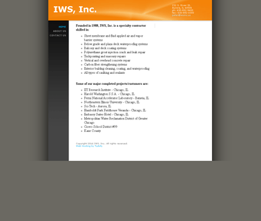 Welcome to I. W. S. injection specialty