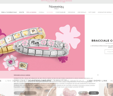 Nomination Usa, jewelry steel
