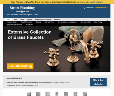 Strom Plumbing By Sign Of The Crab crab