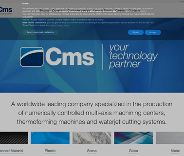 Cms, Brembana cnc water cooling