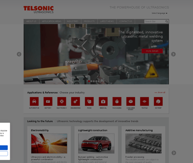 Telsonic Ultrasonics Inc. herrmann ultrasonics