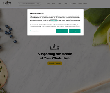 Zarbees Naturals keep happy