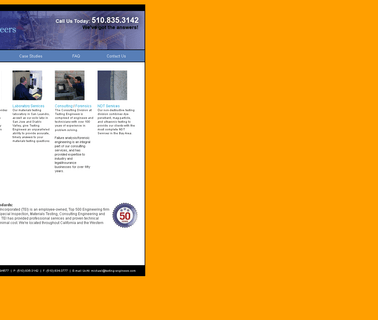 Testing Engineers - Construction Engineering and Consulting leandro san