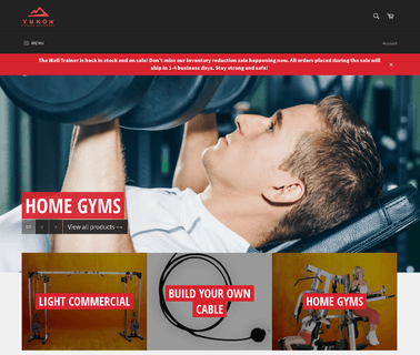 Yukon Fitness Equipment exercise home machines