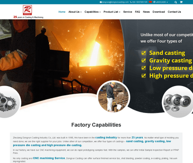 Yongkang Dongrun Industry & Trade die pressure