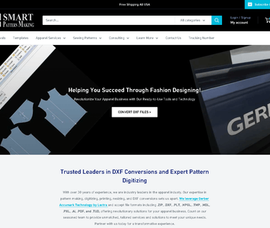 Smartpatternmaking.com All in One- Pattern Making Platform plus clothing