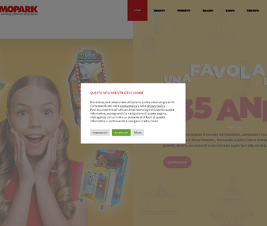 Memopark attraction rides