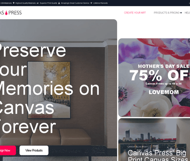 Canvas Prints - Print Photos On Canvas;Canvas Press canvas photo