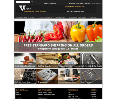 Vance Industries boards glass