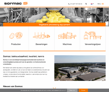 Sormaceu vegetable processing