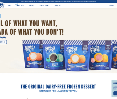 Nadamoo wheat dessert