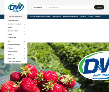 D & W Fine Pack packaging container mould