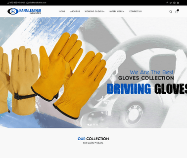 Rana Leather Industry gloves online